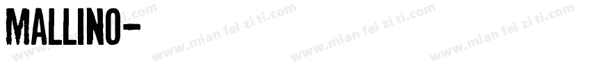mallino字体转换