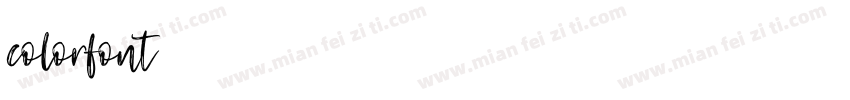 colorfont字体转换