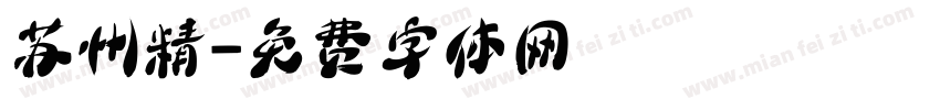 苏州精字体转换