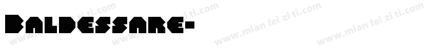 Baldessare字体转换