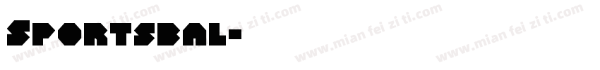 Sportsbal字体转换