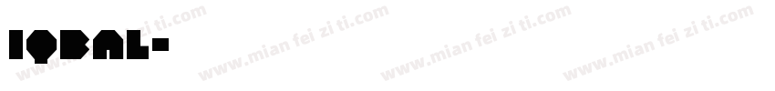 iqbal字体转换