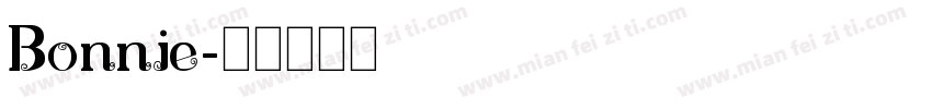 Bonnie字体转换
