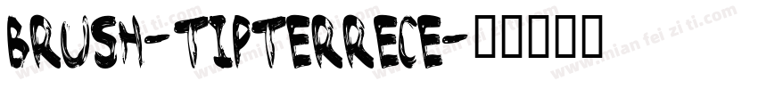 brush-tipTerrece字体转换