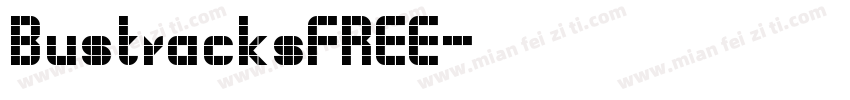 BustracksFREE字体转换