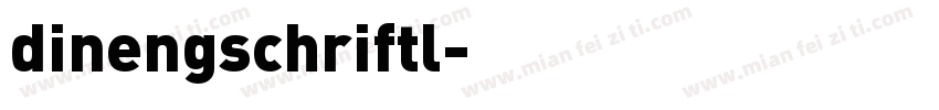 dinengschriftl字体转换