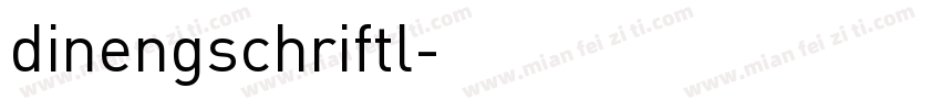 dinengschriftl字体转换