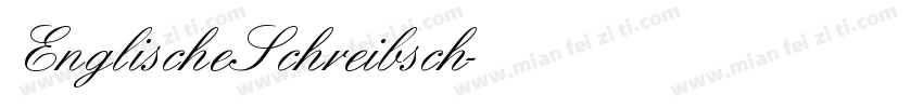 EnglischeSchreibsch字体转换