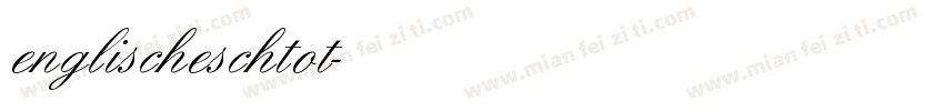 englischeschtot字体转换