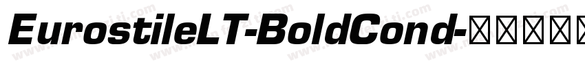 EurostileLT-BoldCond字体转换