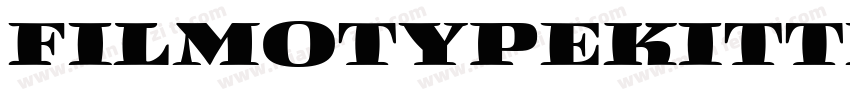 FilmotypeKitten字体转换