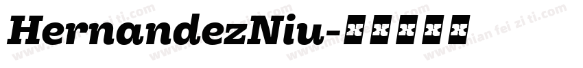 HernandezNiu字体转换