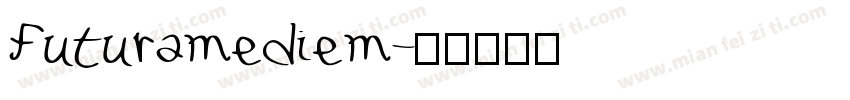 Futuramediem字体转换