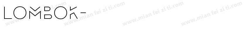lombok字体转换