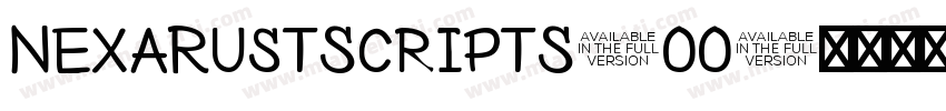 NexaRustScriptS-00字体转换