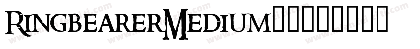 RingbearerMedium字体字体转换