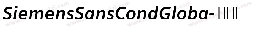 SiemensSansCondGloba字体转换