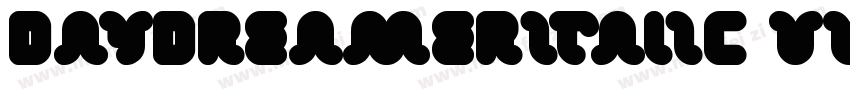 DayDreamerItalic-vVxy字体转换