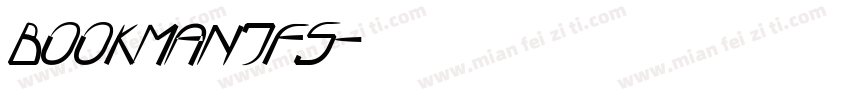 BookmanJFS字体转换