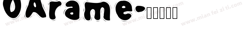 0Arame字体转换