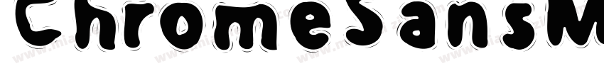ChromeSansMM字体0字体转换