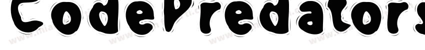 CodePredatorsRegular-VLB0字体转换