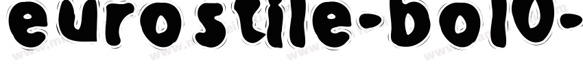 eurostile-bol0字体转换