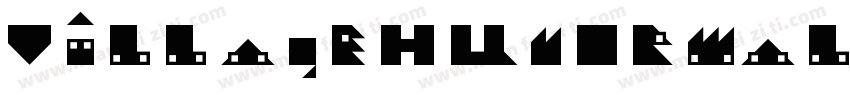 VillageHuNormal字体转换