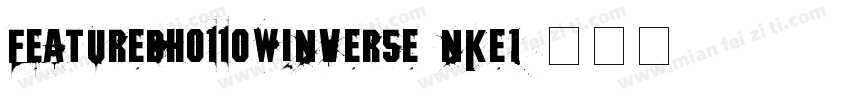 FeaturedHollowInverse-nKE1字体转换