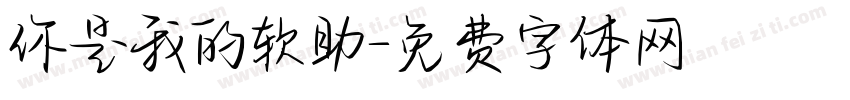 你是我的软助字体转换