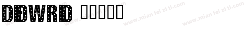 DEDWRLD字体转换