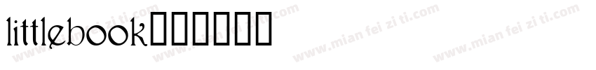 littlebook字体转换