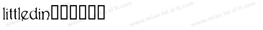littledin字体转换