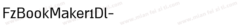 FzBookMaker1Dl字体转换