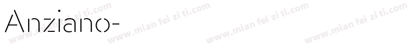 Anziano字体转换