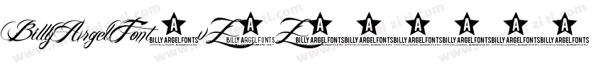 BillyArgelFont-vZ8Z字体转换