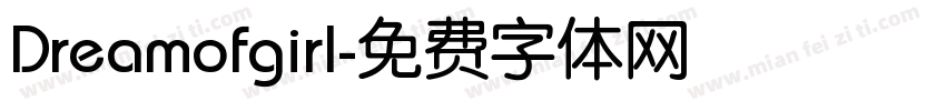 Dreamofgirl字体转换