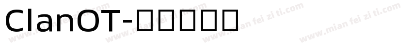 ClanOT字体转换