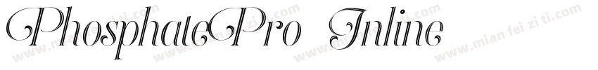 PhosphatePro-Inline字体转换