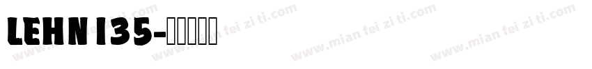 LEHN135字体转换
