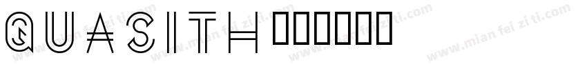 quasith字体转换