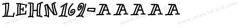 LEHN169字体转换