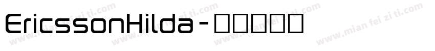 EricssonHilda字体转换