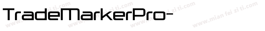 TradeMarkerPro字体转换