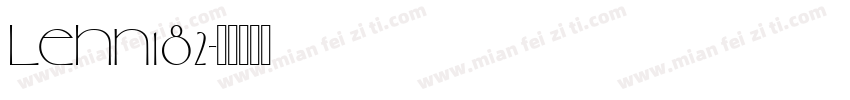 LEHN182字体转换