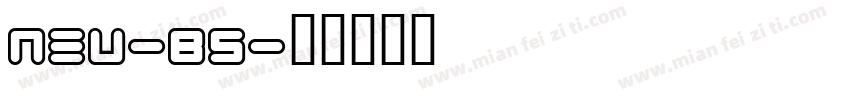 NEU-B5字体转换