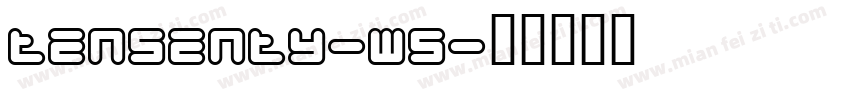 tensenty-w5字体转换