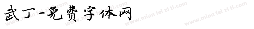 武丁字体转换