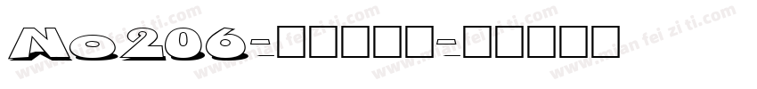 No206-上首幻灵体字体转换