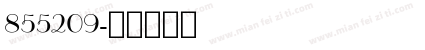 855209字体转换